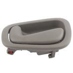 BOXI 79502 Interior Front or Rear Driver Side Door Handle Fits for Chevy Prizm Corolla 1998 1999 2000 2001 2002 Gray - view 2