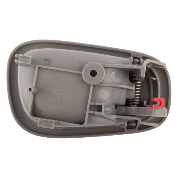 BX00200067-1-3 BOXI 79502 Interior Front or Rear Driver Side Door Handle Fits for Chevy Prizm Corolla 1998 1999 2000 2001 2002 Gray - view 3