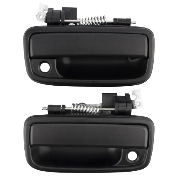 BOXI Exterior Door Handle Front Left & Right Pair with Key Hole - Replacement for 1995-2004 Toyota Tacoma Factory OEM#