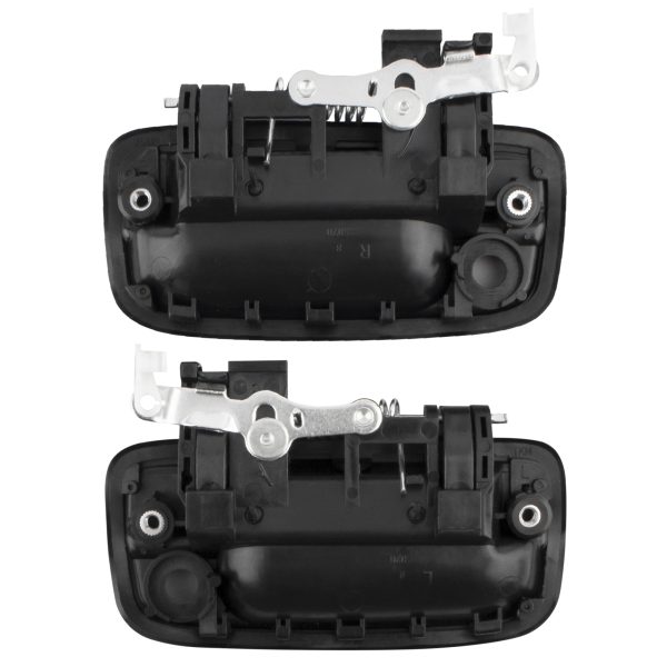 BX00200075-2-2 BOXI Exterior Door Handle Front Left & Right Pair with Key Hole - Replacement for 1995-2004 Toyota Tacoma Factory OEM# - view 2