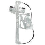BOXI 740-520 Front Driver Side Power Window Regulator W/O Motor Fit for Cadillac Deville 2000-2005 excluding Armored
