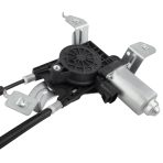 BOXI 748-228 Rear Left Driver Side Power Window Regulator with Motor Fit for Cadillac Escalade 2002-2006 Chevy Tahoe - view 5