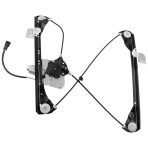 BOXI 741-642 Front Passenger Side Power Window Regulator with Motor Fit for Pontiac Grand Am for Oldsmobile Alero/Black