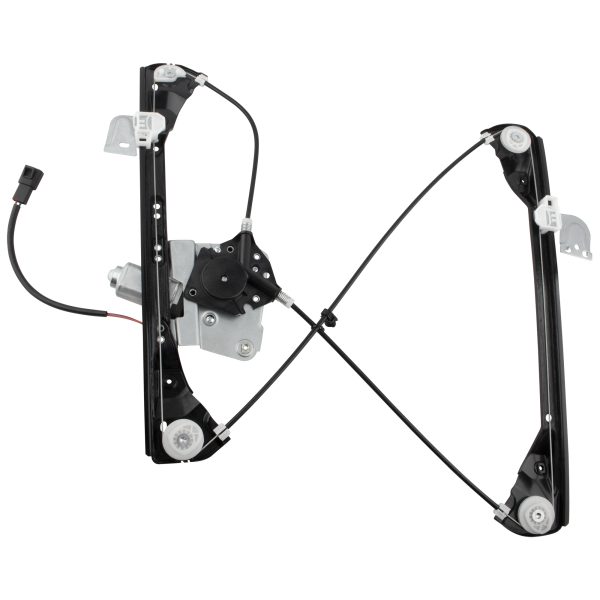 BX00300101-1_1 BOXI 741-642 Front Passenger Side Power Window Regulator with Motor Fit for Pontiac Grand Am for Oldsmobile Alero/Black
