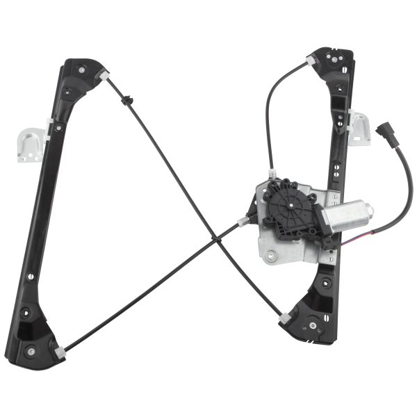 BX00300101-1_2 BOXI 741-642 Front Passenger Side Power Window Regulator with Motor Fit for Pontiac Grand Am for Oldsmobile Alero/Black - view 2