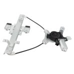 BOXI 741-390 Rear Left Driver Side Power Window Regulator with Motor Fit for Cadillac Escalade/for Chevrolet Tahoe/for
