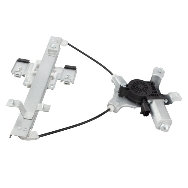 BOXI 741-390 Rear Left Driver Side Power Window Regulator with Motor Fit for Cadillac Escalade/for Chevrolet Tahoe/for