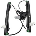 BOXI 741-813 Front Driver Side Power Window Regulator with Motor Fit for Ford Explorer for Mercury Mountaineer/Black