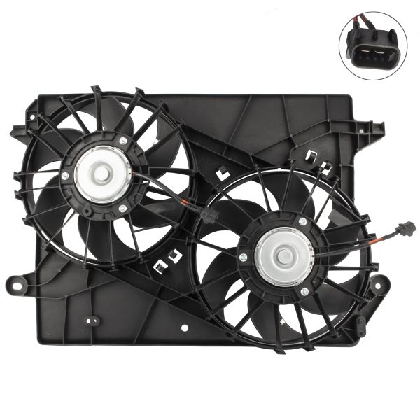 BX00400011-1-2 BOXI Dual Engine Cooling Fan Assembly-2
