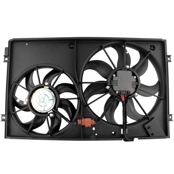 BX00400024-1-2 BOXI Engine Radiator Dual Cooling Fan Assembly Fit-1