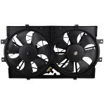 BOXI 620-004 Dual Radiator A/C Condenser Cooling Fan Assembly 5