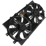 BOXI 620-004 Dual Radiator A/C Condenser Cooling Fan Assembly 4