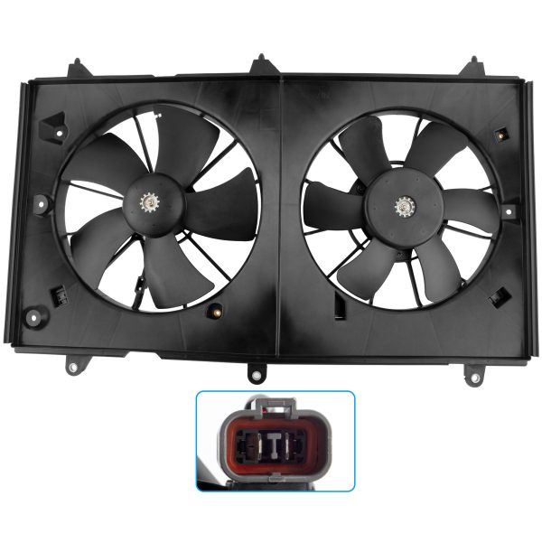 BOXI Dual Radiator Condenser Cooling Fan Motor Fits BOXI Dual Radiator Condenser Cooling Fan Motor Fits