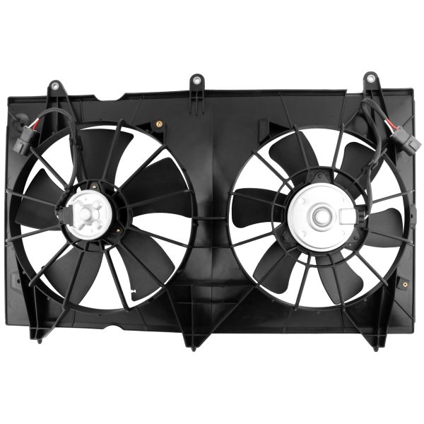 BX00400045-1-2 BOXI Dual Radiator Condenser Cooling Fan Motor Fits-2
