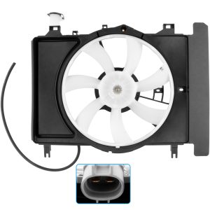 BOXI Radiator Condenser Cooling Fan Assembly Fits