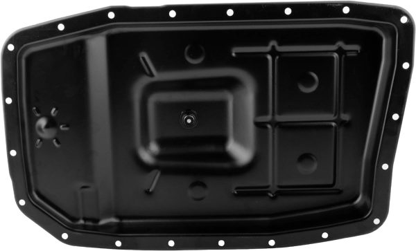 BX04700011-1-3 BOXI Transmission Oil Pan W/Drain Plug & Gasket Compatible for Ford Expedition 2011-2017 / for F-150 2011-2016 / for - view 3