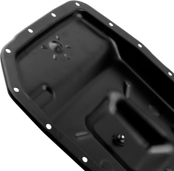 BX04700011-1-5 BOXI Transmission Oil Pan W/Drain Plug & Gasket Compatible for Ford Expedition 2011-2017 / for F-150 2011-2016 / for - view 5