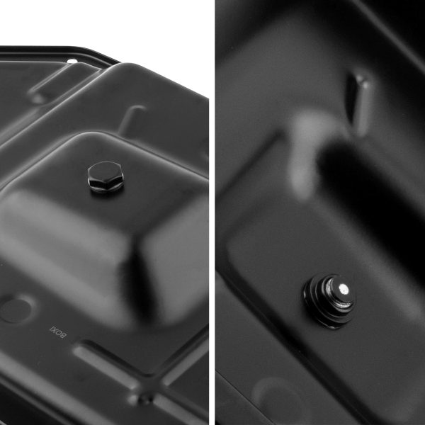 BX04700011-1-6 BOXI Transmission Oil Pan W/Drain Plug & Gasket Compatible for Ford Expedition 2011-2017 / for F-150 2011-2016 / for - view 6