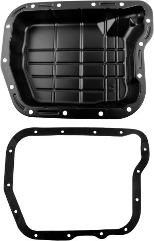 BOXI Transmission Oil Pan with Gasket Compatible for Dodge Ram 1500 2500 3500 Durango Dakota B1500 B2500 B3500 (for
