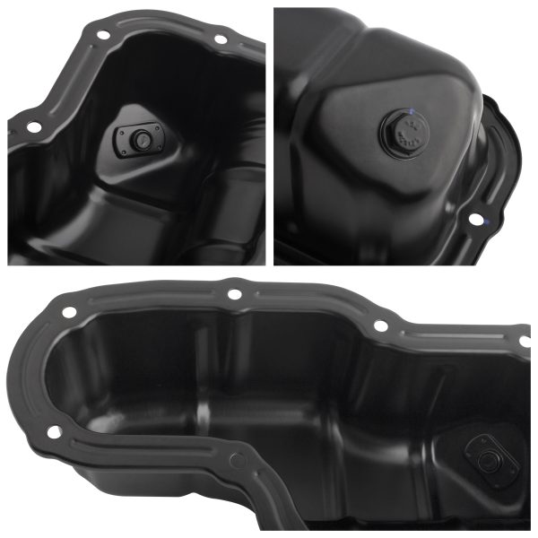BX04700055-1_7 BOXI 264-529 Engine Oil Pan w/Gasket Fits for Nissan Frontier NV1500 NV2500 NV3500 Pathfinder Xterra/for Suzuki Equator - view 7