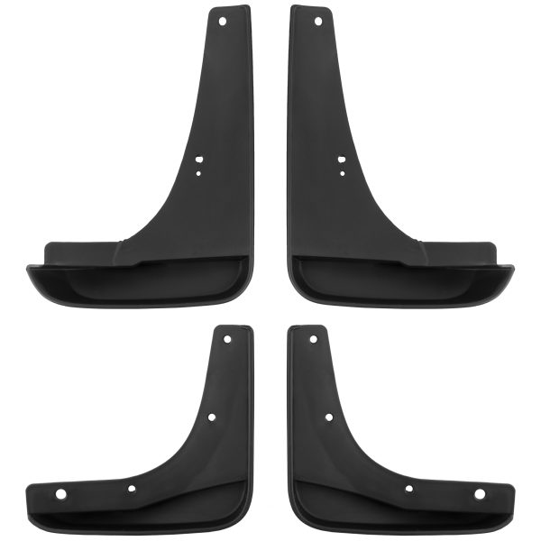 BX08600018-1-2 BOXI Set of 4 Front and Rear Side Mud Flaps Splash Guards Compatible for Chrysler 300 2005 2006 2007 2008 2009 2010 V8