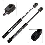 BOXI 2pcs Front Hood Lift Supports Gas Struts Shocks Dampers Fit