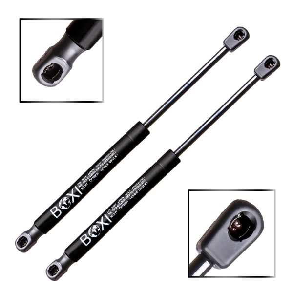 BXC300054717-2_1 BOXI Qty(2) Hood Lift Supports Gas Shocks Springs Struts Fits for Jaguar F-Type 2014-2021 / Replaces 3B-571705 SG266009