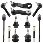 BOXI 12pcs Front Ball Joints Sway Bars Tie Rod Idler Arm for Cadillac Escalade ESV EXT/for Chevy Avalanche 1500 - view 2