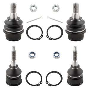 BOXI (Set of 4) Front Upper Lower Ball Joints Replacement for Ford Explorer 2002-2005 | for Mercury Mountaineer 2002-2005