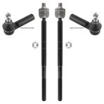 BOXI Front Inner & Outer Tie Rod Ends Fit 6
