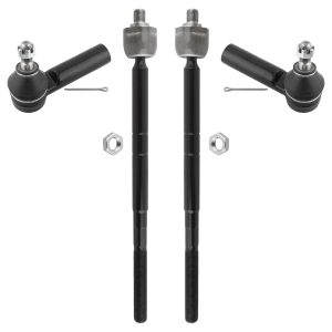 BOXI Front Inner & Outer Tie Rod Ends Fit 6