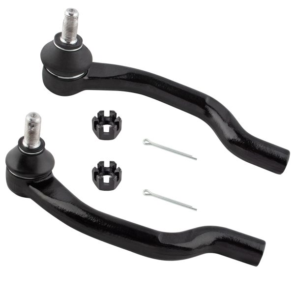 BXM600010019-2-1 BOXI 2pcs Front Outer Tie Rod End Links Fit for Acura TSX 6