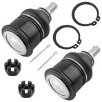 BOXI 2pcs Front Left Right Lower Ball Joint Assembly Fit for Acura CL 1997-2003/TL 1999-2003/for Honda Accord