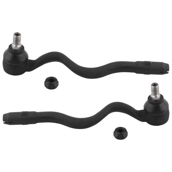 BXM600040005-2-1 BOXI (Set of 2) Front Suspension Outer Tie Rod End Links Fit for BMW 6