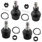 BOXI 4pcs Front Upper&Lower Ball Joints Fit for Chevy Blazer K10 K20 Pickup Suburban K5 Blazer V10 V20 Suburban/for