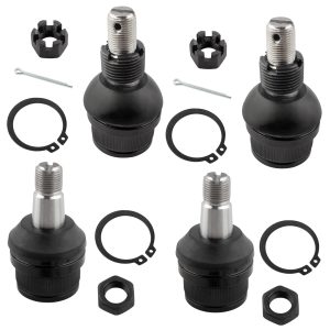 BOXI 4pcs Front Upper&Lower Ball Joints Fit for Chevy Blazer K10 K20 Pickup Suburban K5 Blazer V10 V20 Suburban/for