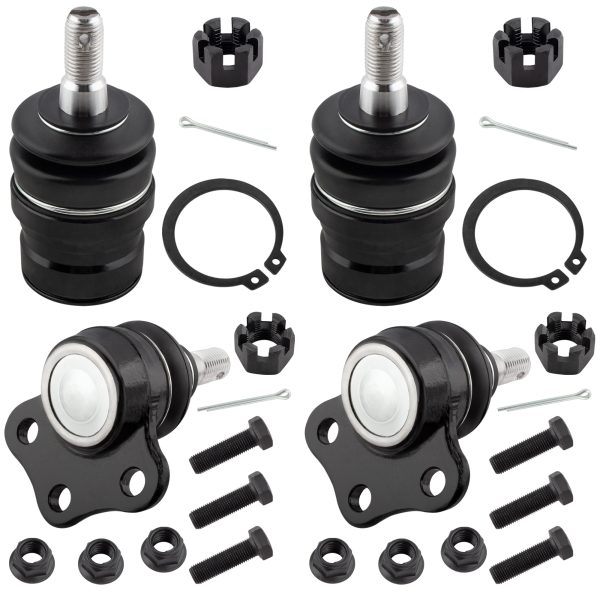 BXM600100004-4-1 BOXI 4pcs Front Upper & Lower Ball Joints Fit for Dodge Dakota 6