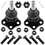 BOXI 4pcs Front Upper & Lower Ball Joints Fit for Dodge Dakota 4