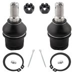 BOXI 4pcs Front Upper + Lower Ball Joint Fit for Dodge Ram 5