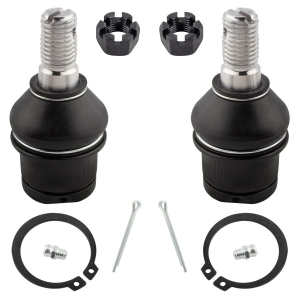 BXM600100013-4-2 BOXI 4pcs Front Upper + Lower Ball Joint Fit for Dodge Ram 5