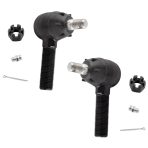 BOXI ES2847 ES2848 Front Outer Tie Rods for 1986-1993 Dodge Ramcharger W150 W250, 1986-1989 W100 Outer Tie Rod Ends
