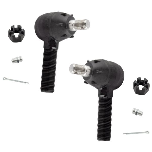 BXM600100021-2-1 BOXI ES2847 ES2848 Front Outer Tie Rods for 1986-1993 Dodge Ramcharger W150 W250, 1986-1989 W100 Outer Tie Rod Ends