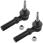 BOXI 2pcs Front Outer Tie Rod End Links Fit for Dodge Caravan 6
