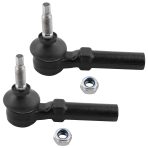 BOXI 2pcs Front Outer Tie Rod End Links Fit for Dodge Caravan 4