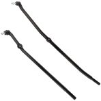 BOXI 4pcs Front Inner Outer Tie Rod Ends Kit Fit 7