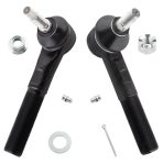 BOXI 4pcs Front Inner Outer Tie Rod Ends Kit Fit 6