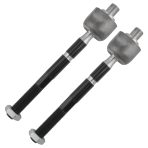 BOXI 2pcs Front Inner Tie Rod Set Fit for Ford Fusion 2010-2012 2.5L 3.0L / for Lincoln MKZ 2011-2012 2.5L / for