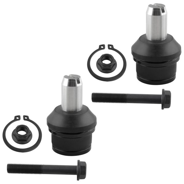 BXM600110133-2-1 BOXI Front Upper Ball Joints K8432 for Ford F-150 1987-1996 RWD, F-250 1987-1997 RWD, Upper Ball Joint Kit for Ford