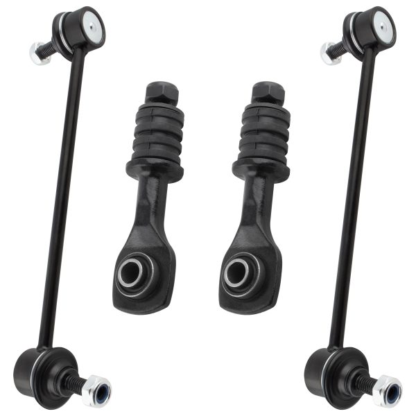 BOXI 4pc Rear Sway Bar End Links and Front Stabilizer Bar Link Kit K80458 K8744 for Ford Contour 1995-2000, Front Rear