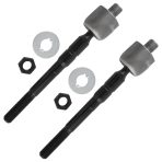 BOXI Front & Rear Sway Bar End Links + Front Inner & Outer Tie Rod Ends Fit 9